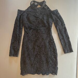 Bebe Chic Black Lace Dress